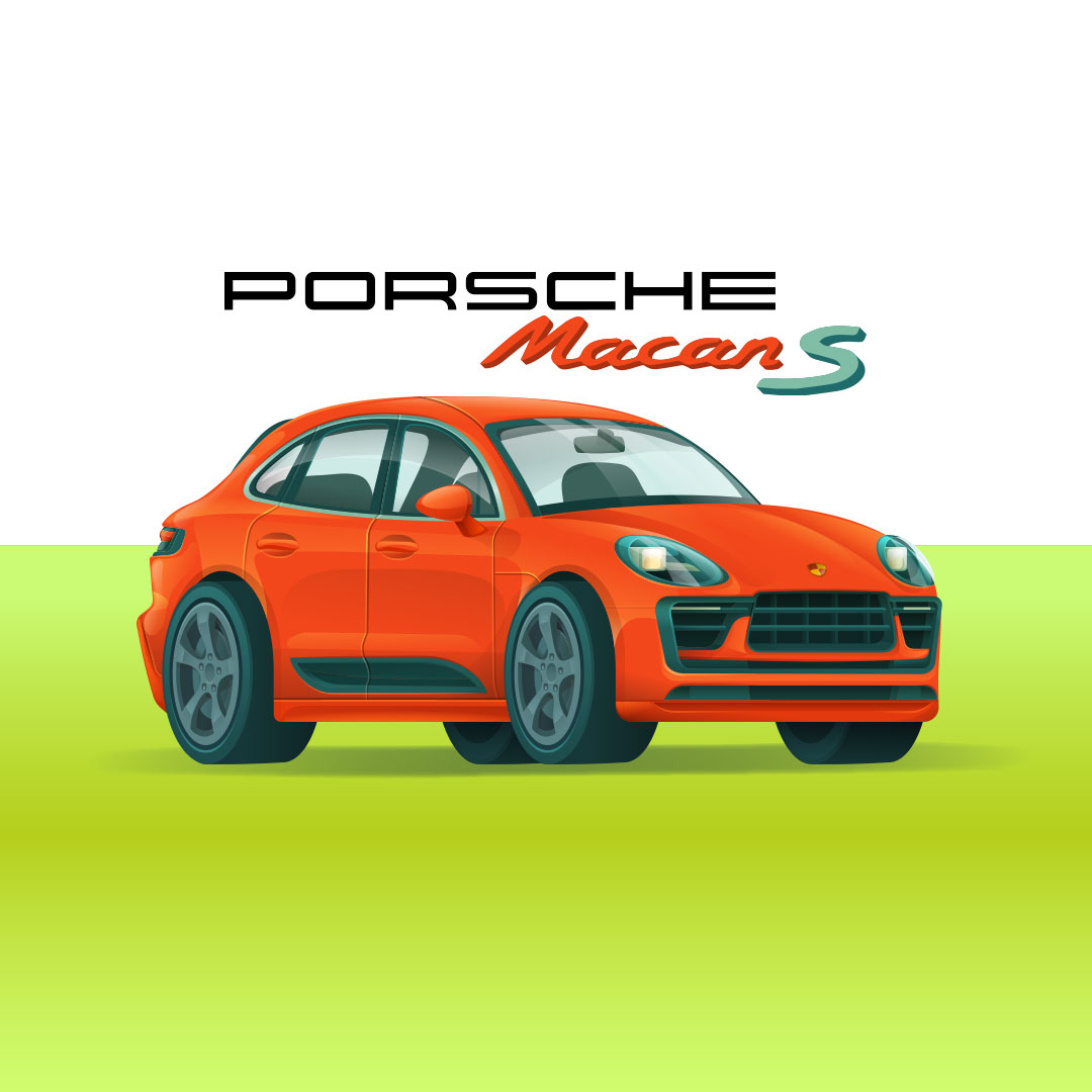 Porsche Macan model sheet thumbnail