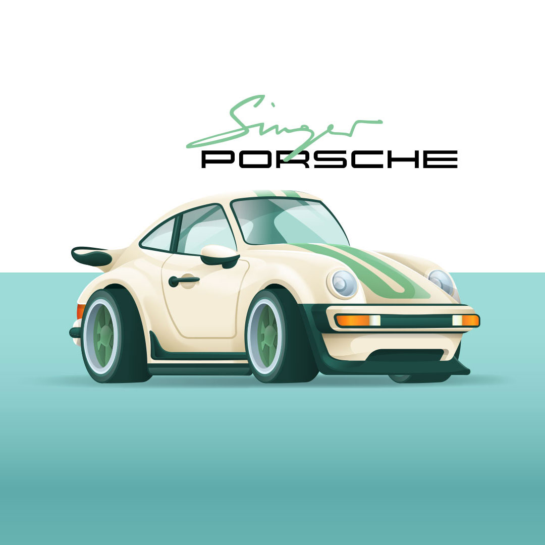 Porsche Singer model sheet thumbnail
